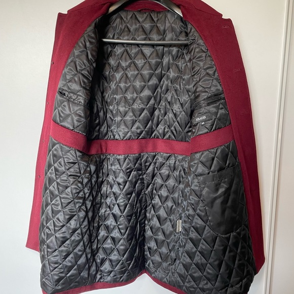 Strauss Wool/ Cashmere Coat- 38 (fits 40/ M)-Retail $400 - Picture 3 of 5